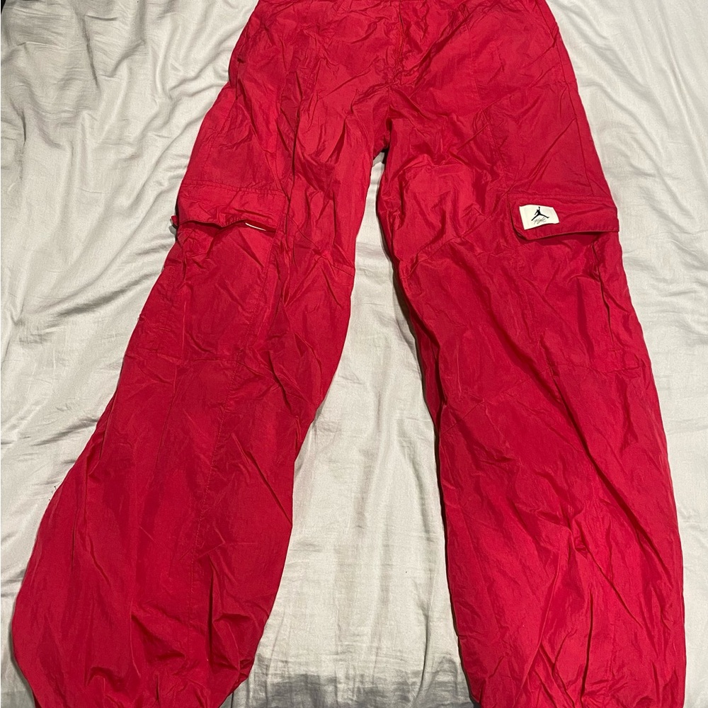 Jordan Loose Fit Red Pants